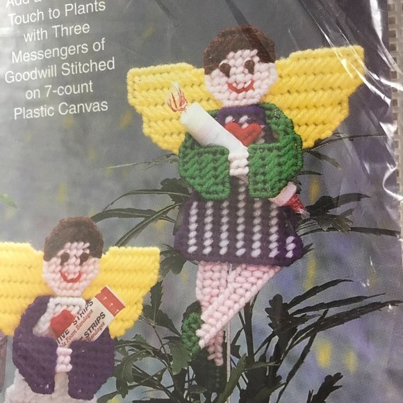 Plastic Canvas Fairies craft kit New - Picture 4 of 6